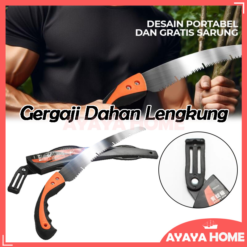 Gergaji Dahan Lengkung/Alat Gergaji Dahan Manual