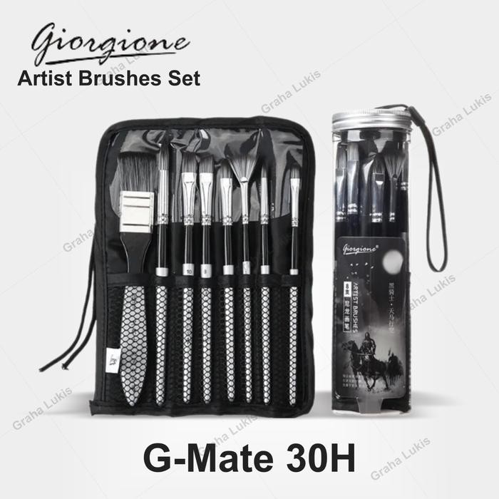 

Jaje.store Giorgione Artist Brushes Set G-Mate 30C & G-Mate 30H - Kuas Set - G-Mate 30H