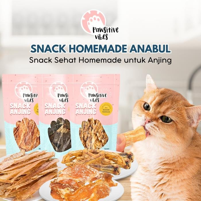 

SNACK ANJING / DOG TREATS / DOGS JERKY / CEMILAN ANJING HOMEMADE - Ceker Ayam 65g