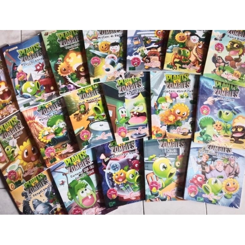Seri Komik Sains Plants VS Zombies