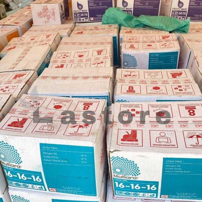 PUPUK MEROKE NPK MUTIARA GROWER 25 KG KEMASAN PABRIK