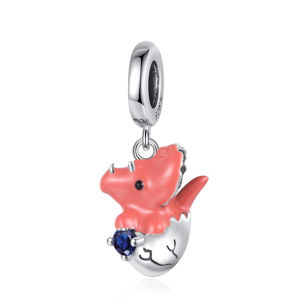 Brachiosaurus Pendant Silver Plated For Pandora Charms Silver Plated Original Bracelet for Jewelry M