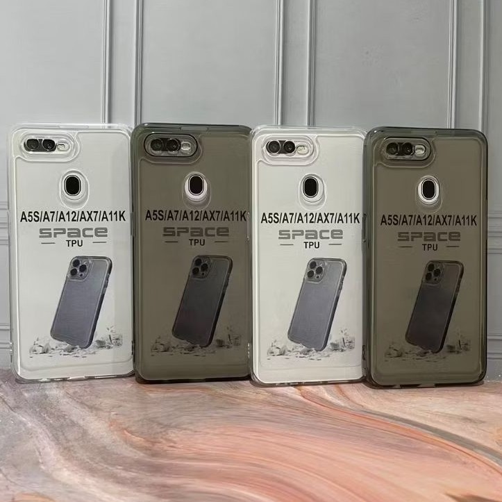 Case Space Oppo A5S Oppo A11K Oppo A7 Oppo A12E Oppo A3S Oppo F9 Oppo A12 Oppo A17 Oppo A17K Casing 
