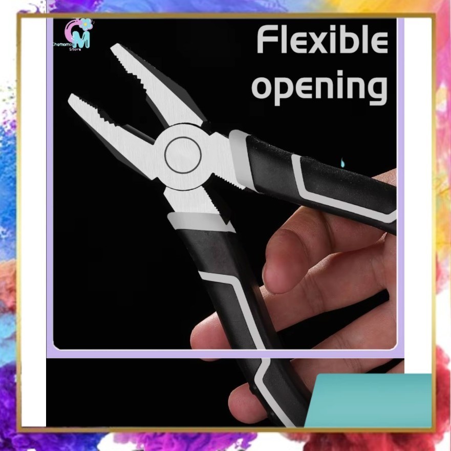 

- LTOOLS Tang Kombinasi Pemotong Kawat Multifungsi Anti Slip Wire Plier - GJ19-04 -