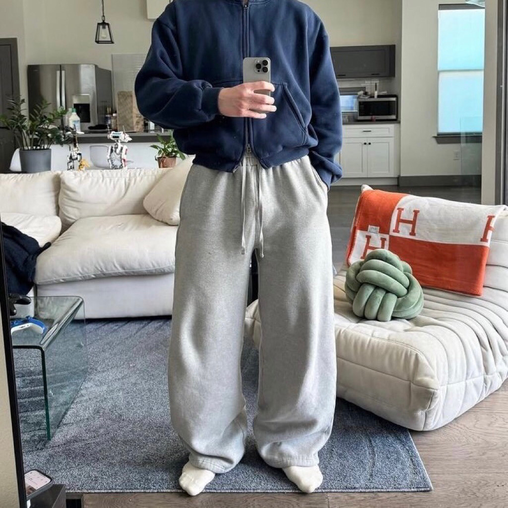 SWEATPANTS BAGGY FIT - LOOSE FIT JOGGER PANTS OVERSIZE -  FLEECE 280gsm