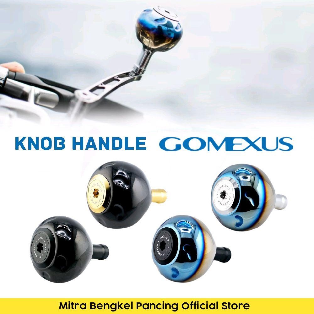 Gomexus Knob Handle Galaxy Titanium 35mm 38mm 41mm Aksesoris Reel Pancing