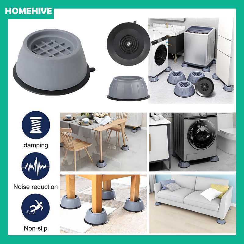 Alas Kaki Mesin Cuci Anti Slip Dan Getar / Alas Mesin Cuci Anti Getar / Kaki Pelindung Mesin Cuci / 