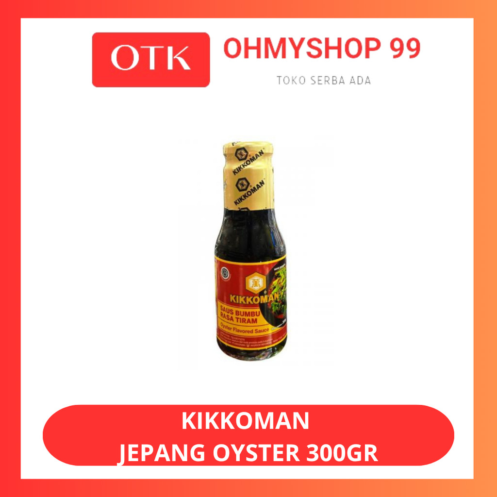 

Kikkoman Sauce Jepang Oyster 300gr