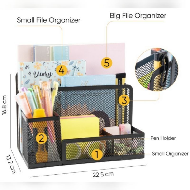 

Tempat Alat Tulis Desk Set Joyko DS-21