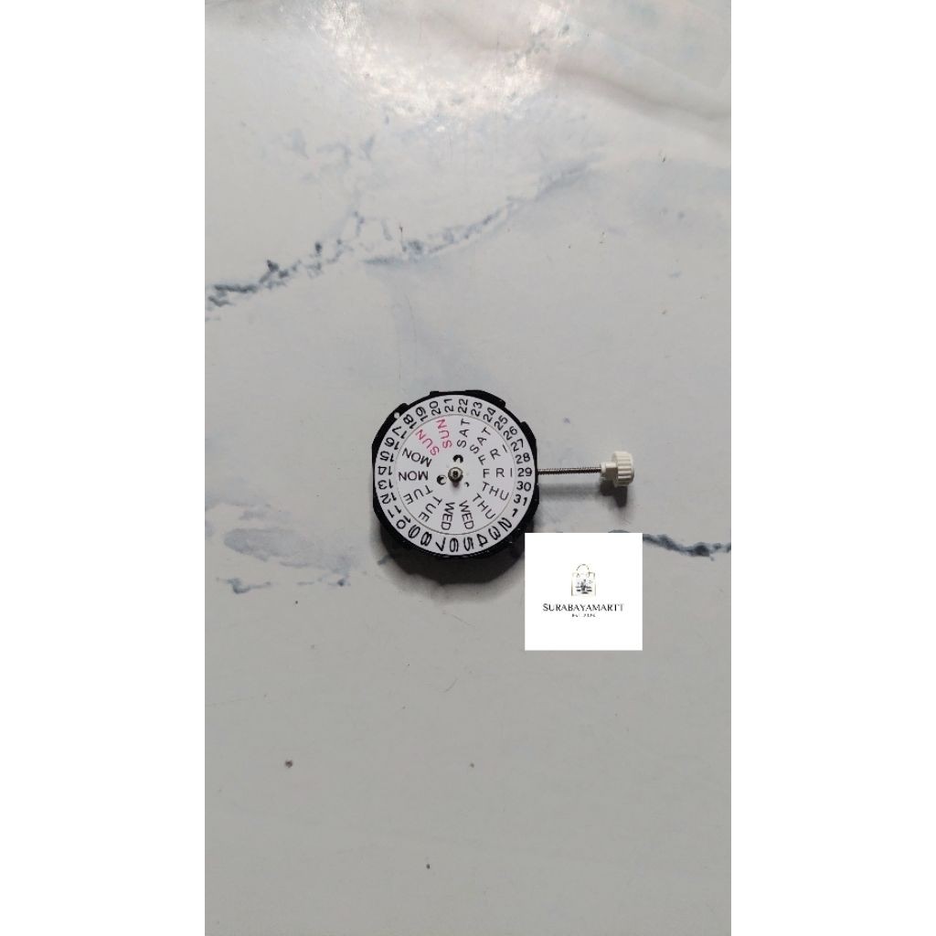 SurabayaMart - Mesin Jam Tangan Tanggal Mesin Jam Tangan Tanggal Hari Jam Cowo Jam Cewe Mesin Jam Ta