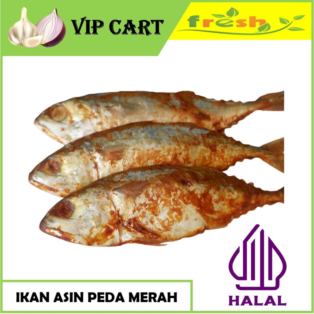

IKAN ASIN PEDA MERAH - IKAN ASIN