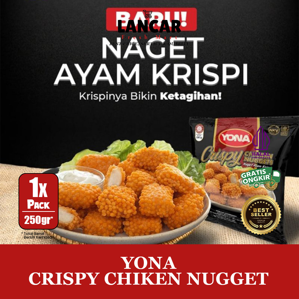 

YONA CRISPY CHIKEN NUGGET 250GR