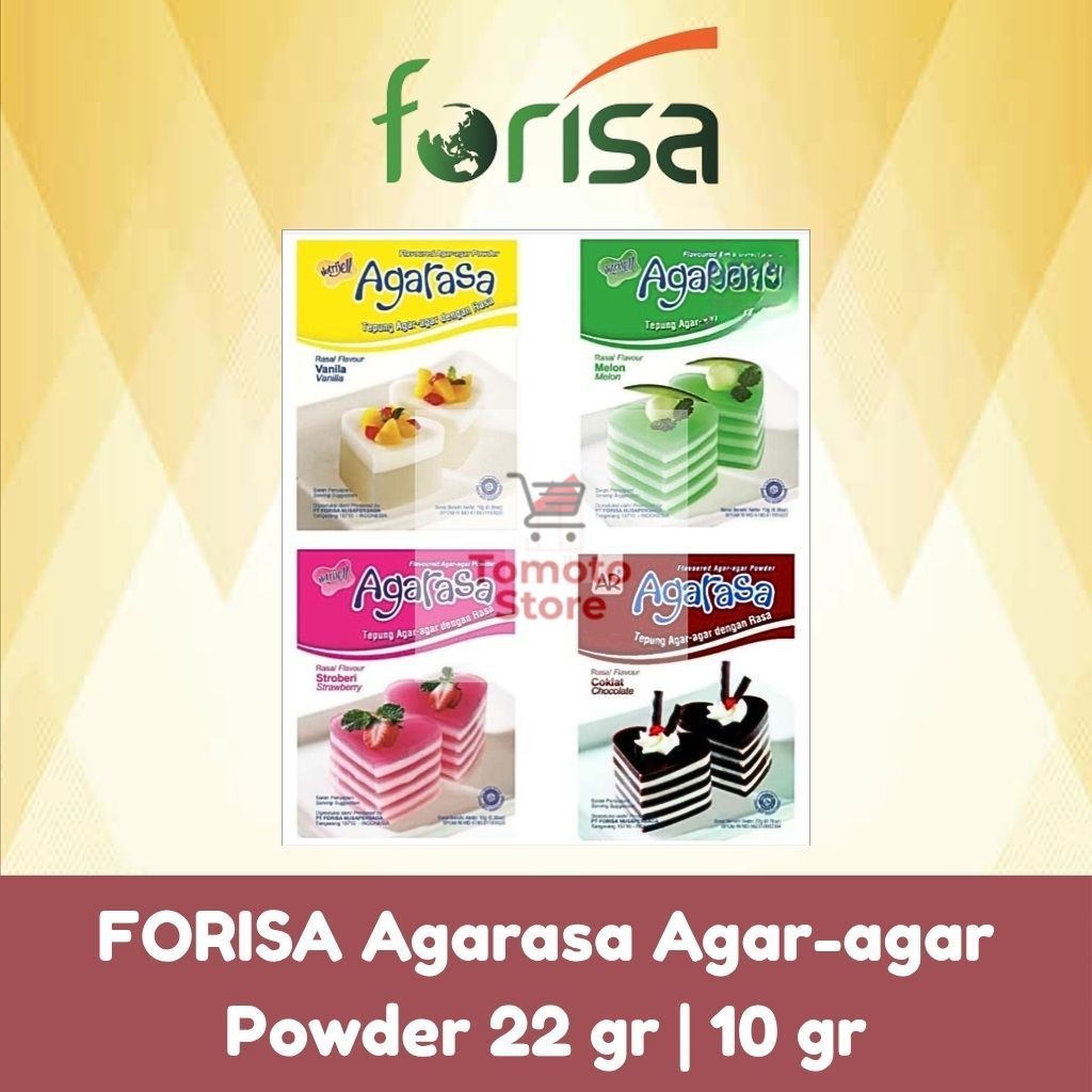 

✨ TOMOTOSTORE ✨ FORISA Agarasa Agar-agar Powder 22 gr | 10 gr