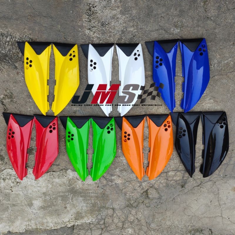 Sayap Jok KLX 150 Old Cover Side Panel Body KLX Old Body Samping KLX 150 Old Trail Supermoto