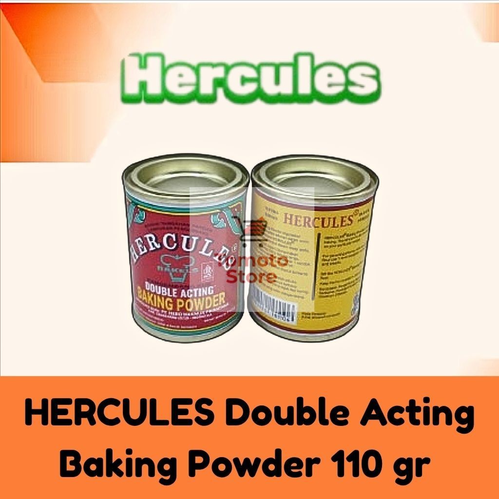 

✨ TOMOTOSTORE ✨ HERCULES Double Acting Baking Powder 110 gr | 110g
