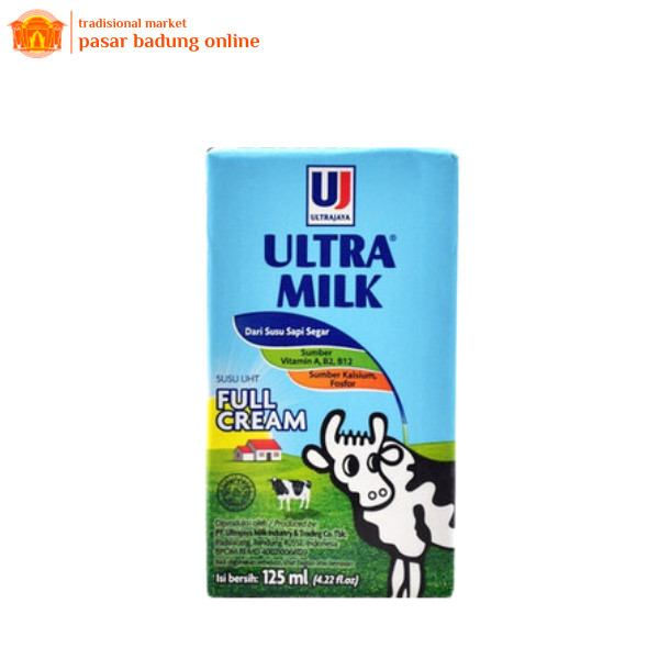 

Ultra Milk Full Cream 125ml 1 Dus 40pcs