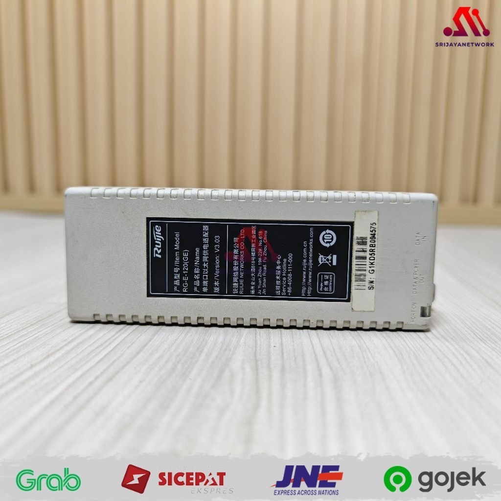 Adaptor Power Injector Ruijie POE RG-E-120(GE)