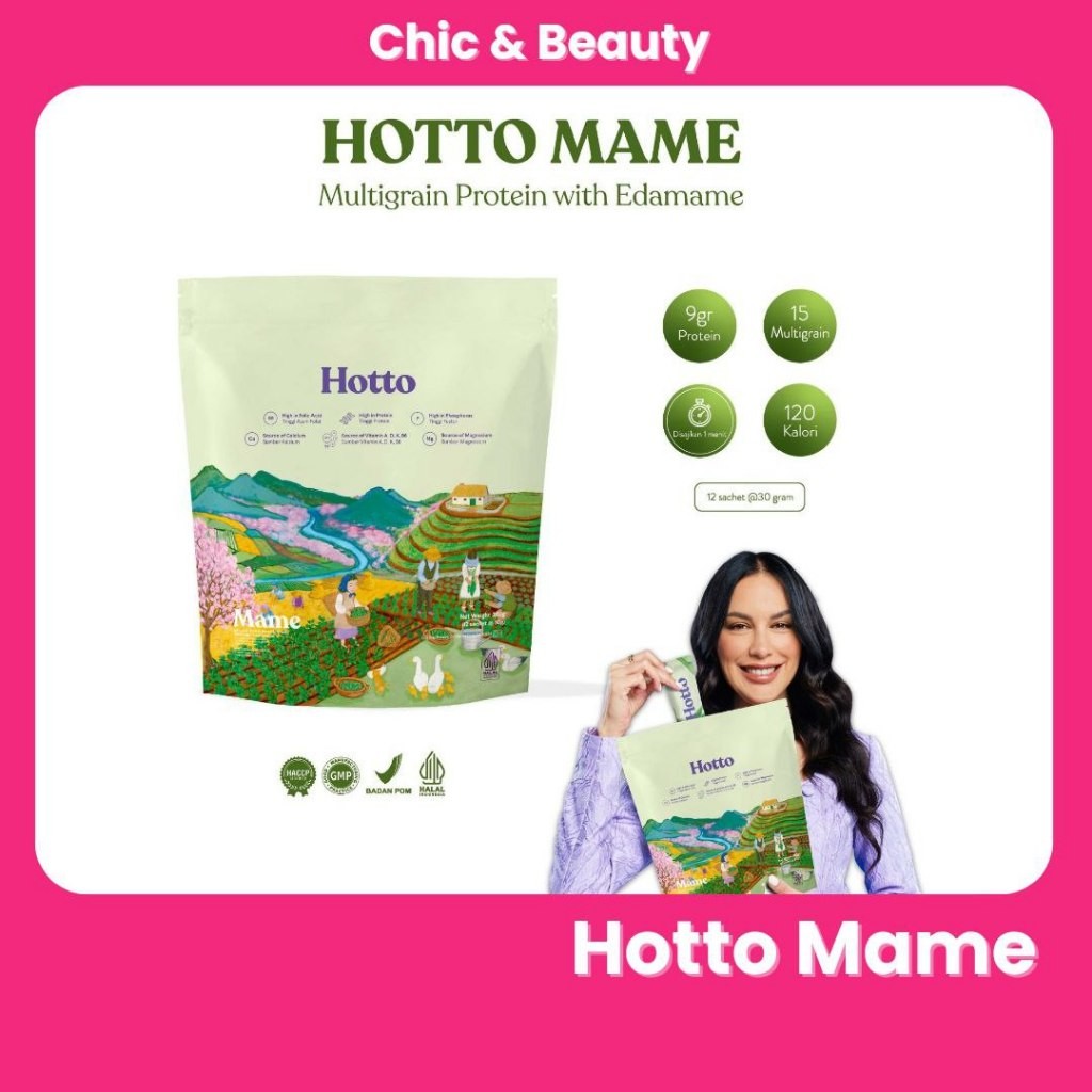 

Hotto Mame Multigrain Protein with Edamame