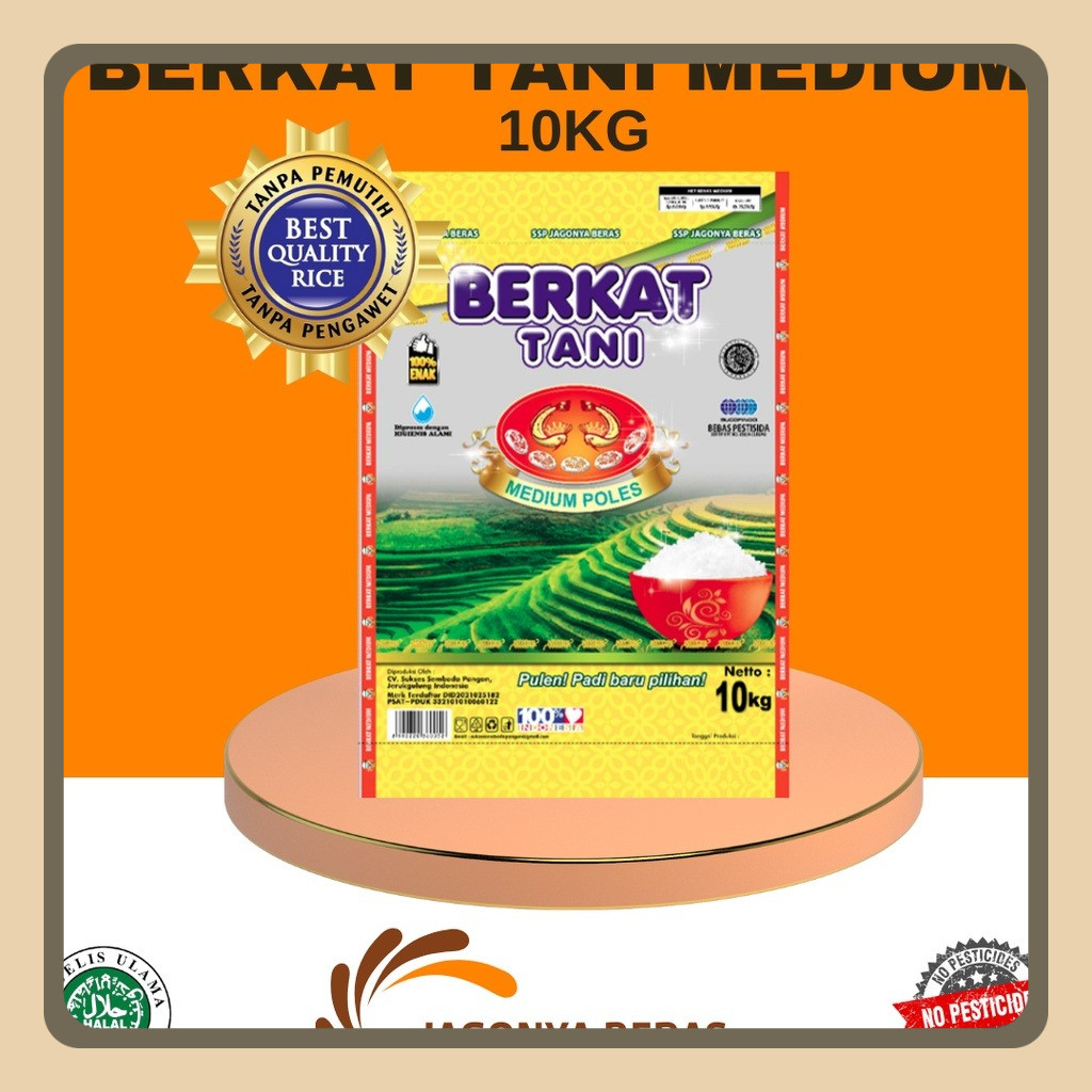 

Beras Berkat Tani Kuning 10kg