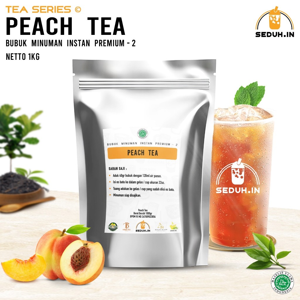 

Bubuk Minuman Peach Tea 1kg / Premium 2
