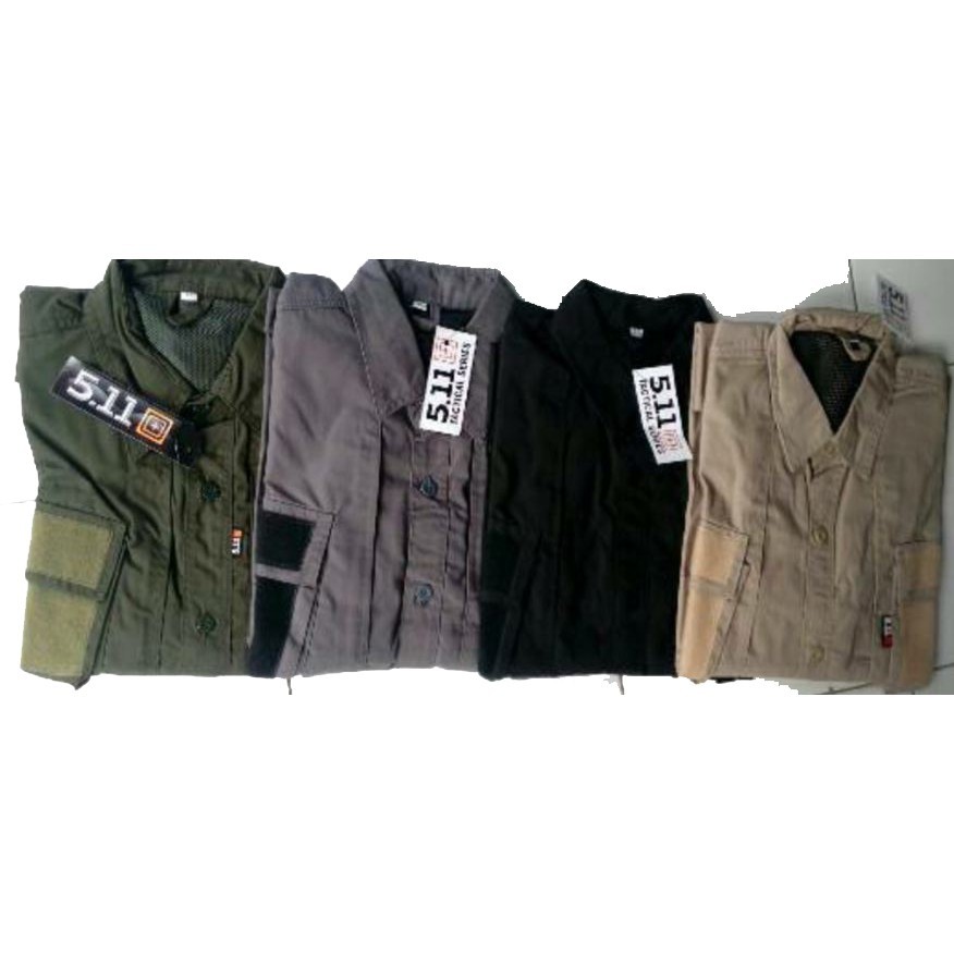 BARU promo Kemeja tactical 511 / kemeja lapangan / baju tactical TERLARIS