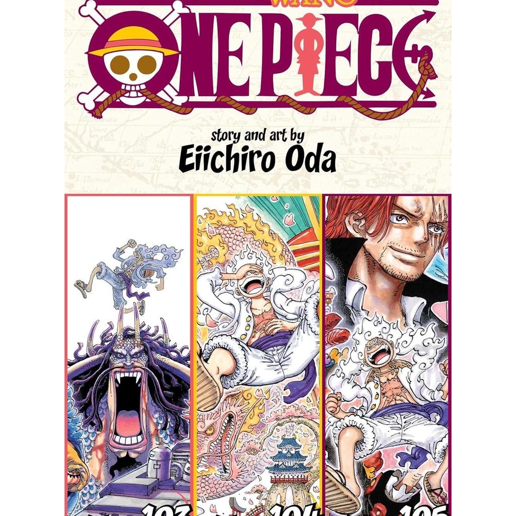 One Piece (Omnibus Edition), Vol. 35: Includes vols. 103, 104 & 105 (PB) by Eiichiro Oda Books Manga