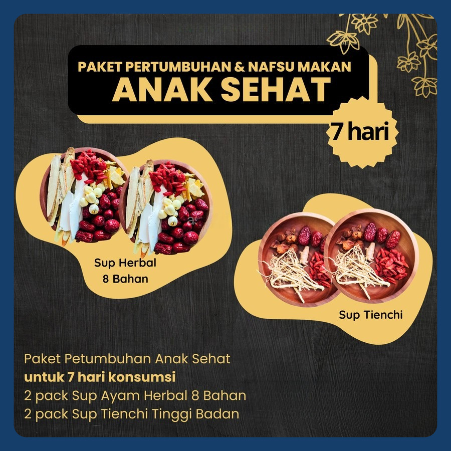 

Paket Anak Sehat Tingkatkan Nafsu Makan dan Pertumbuhan Tinggi Badan