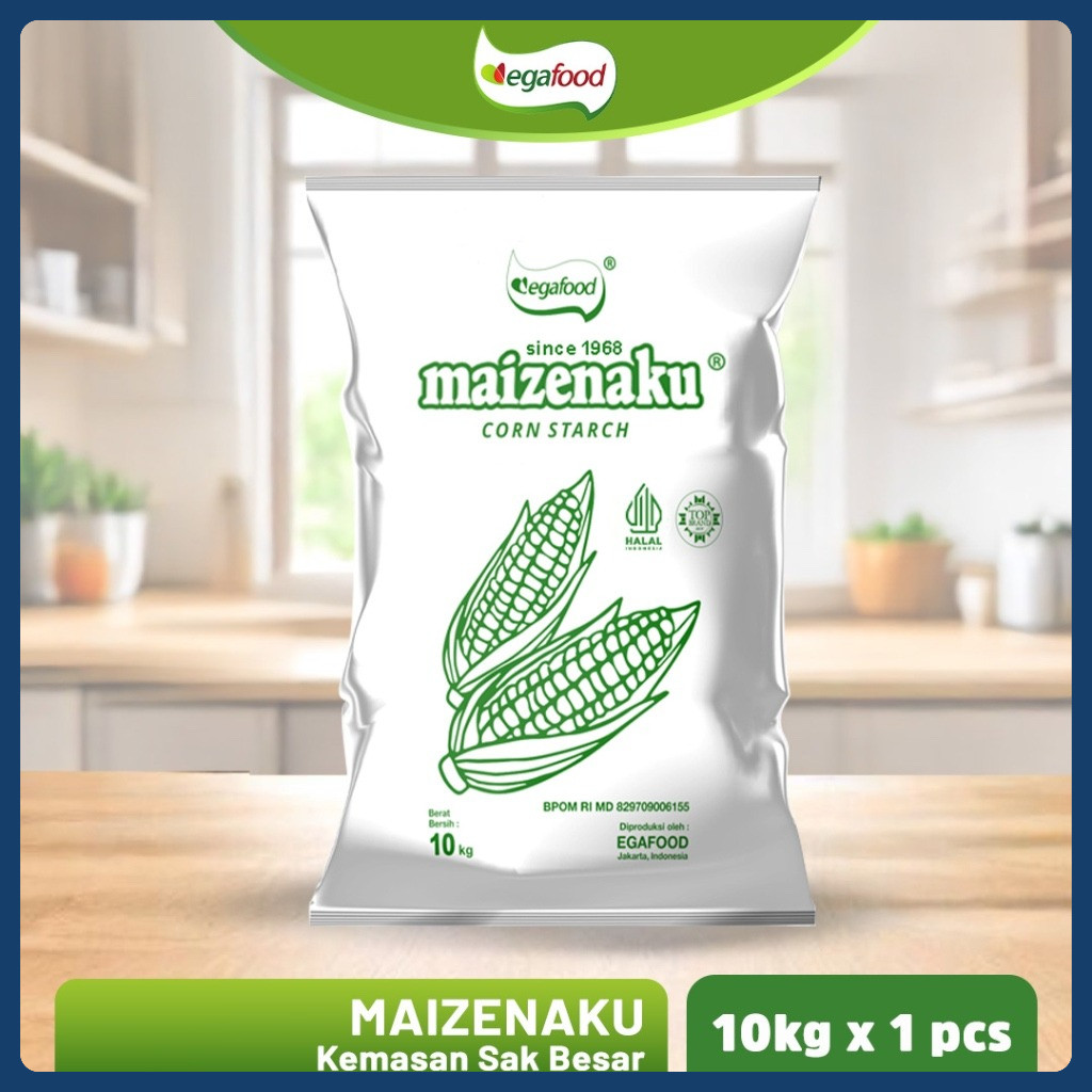 

MAIZENAKU / Tepung Pati Jagung / Tepung Maizena 10 kg