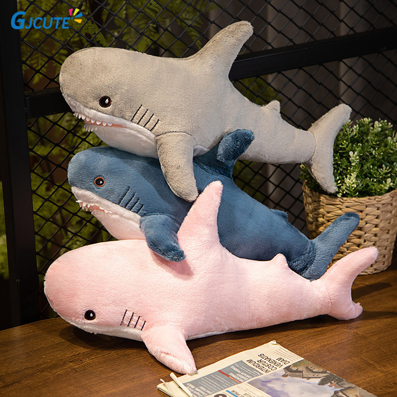 

Brand New 30cm Shark Plush Toy Soft Stuffed Animal Reading Pillow Birthday Gifts Cushion Doll Gift