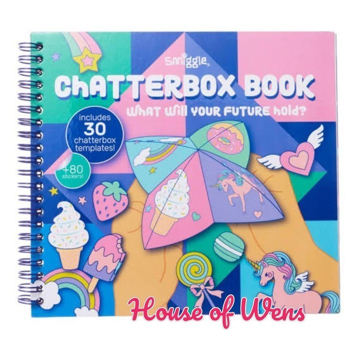 

SMIGGLE CHATTERBOX ACTIVITY BOOK ORIGINAL - BUKU AKTIVITAS