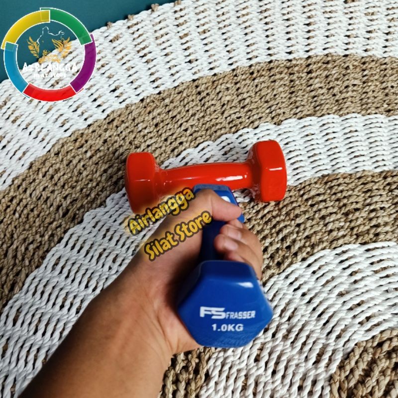 Barbel besi neoprane import 1kg barbel besi 1kg barbel neoprane 1kg dumbel neoprane dumbel besi