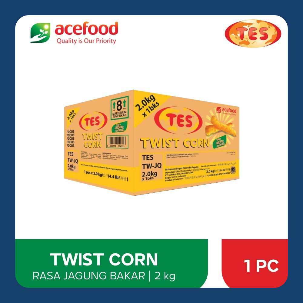 

TES TWISCORN 2 KG JAGUNG BARBEQUE