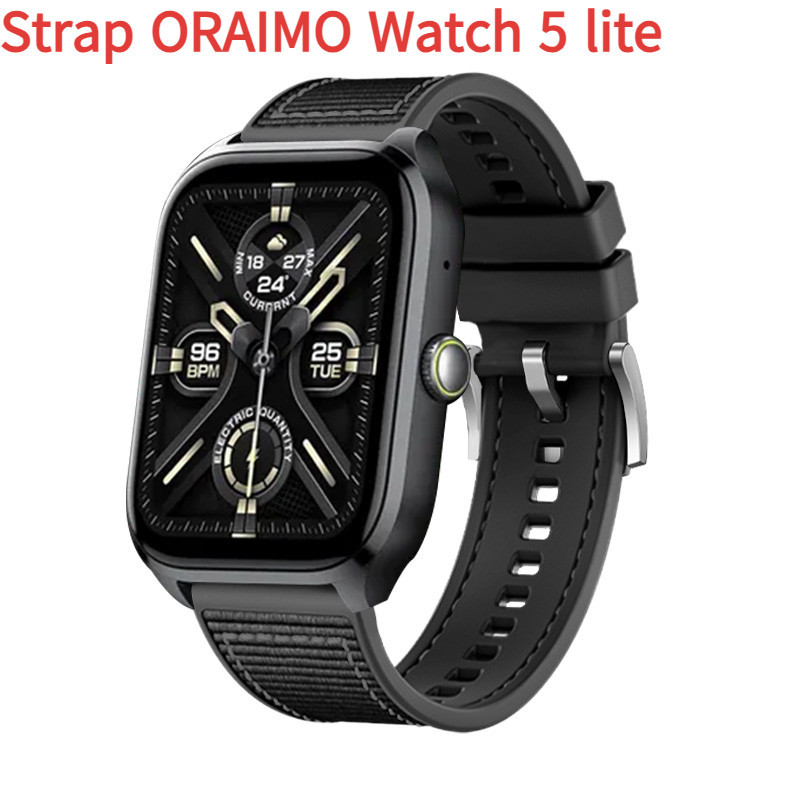 Tali Nylon ORAIMO WATCH 5 LITE OSW804 Strap Pengganti ORAIMO Watch 5 Lite OSW804 Strap