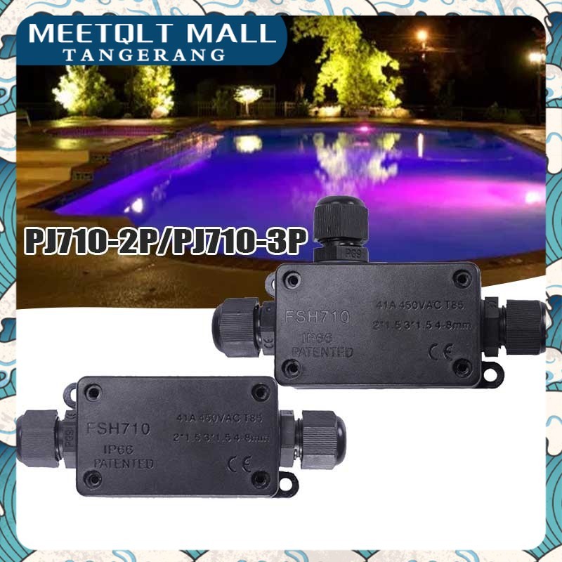 Tahan Air Anti Air Penyambung Kabel Besar / IP66 Waterproof / Untuk Kabel