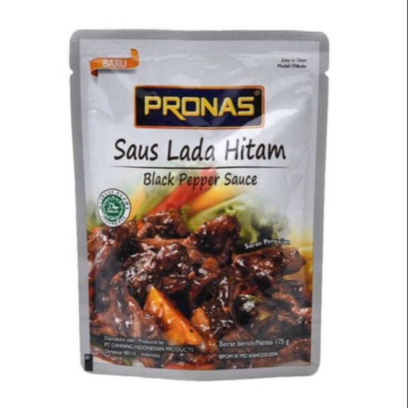 

saos lada hitam pronas 175g - ARM