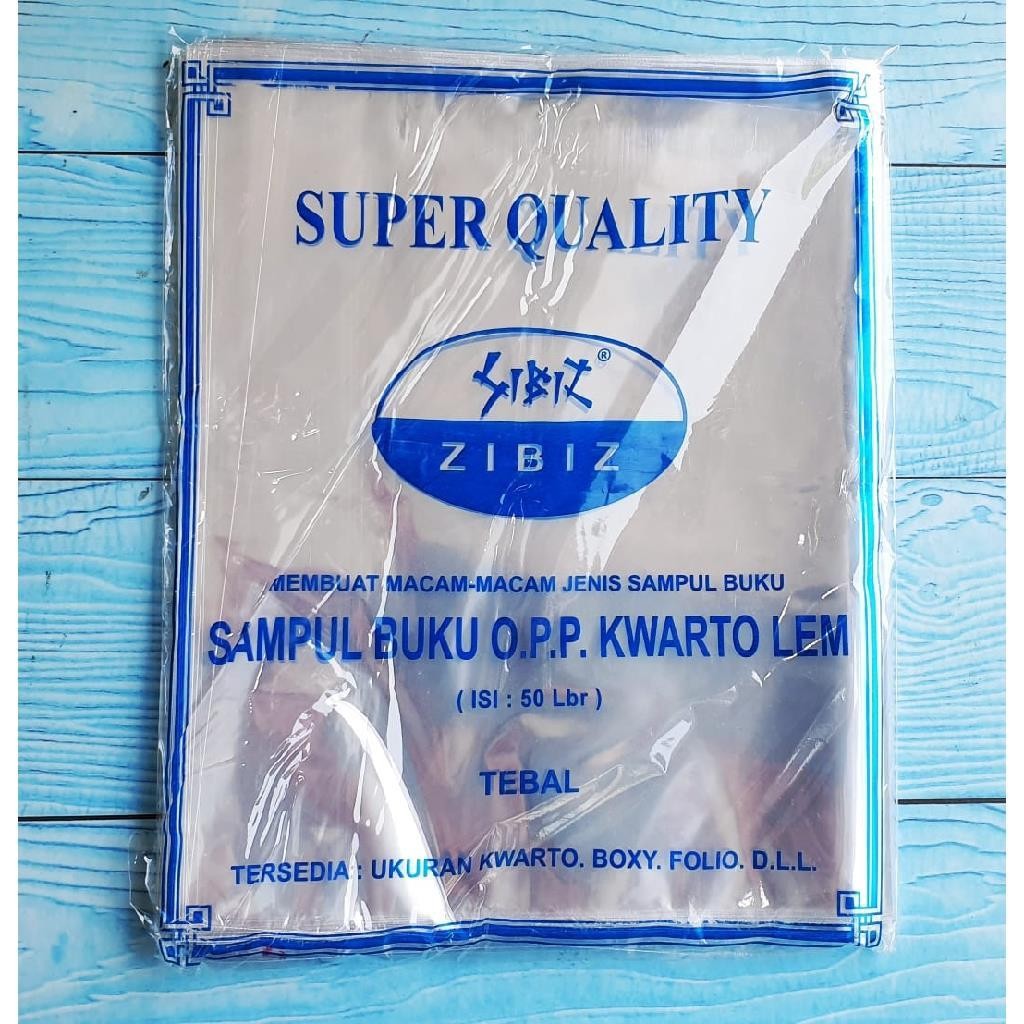 

Sampul Lem Kwarto Zibiz 0,3 (Isi 50 lbr)