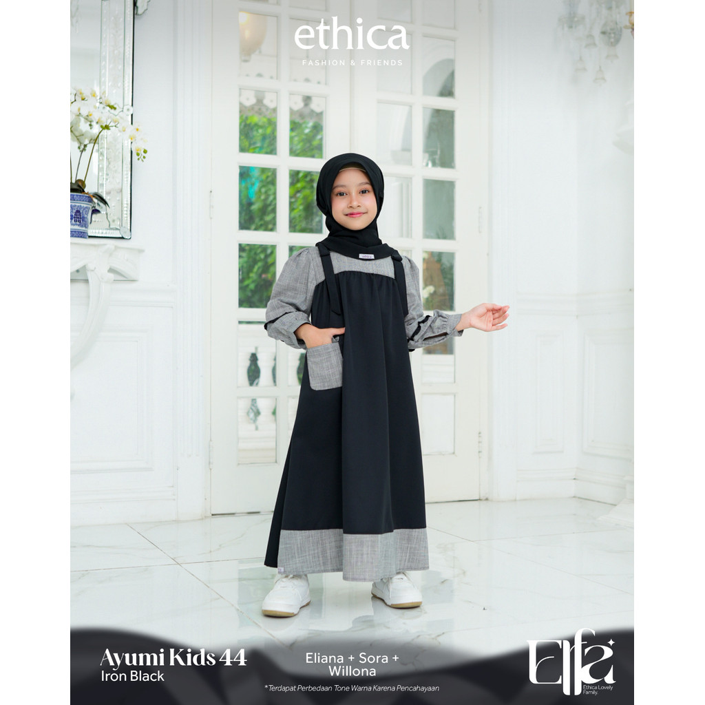 Gamis Anak perempuan Ayumi Kids 44 By Ethica