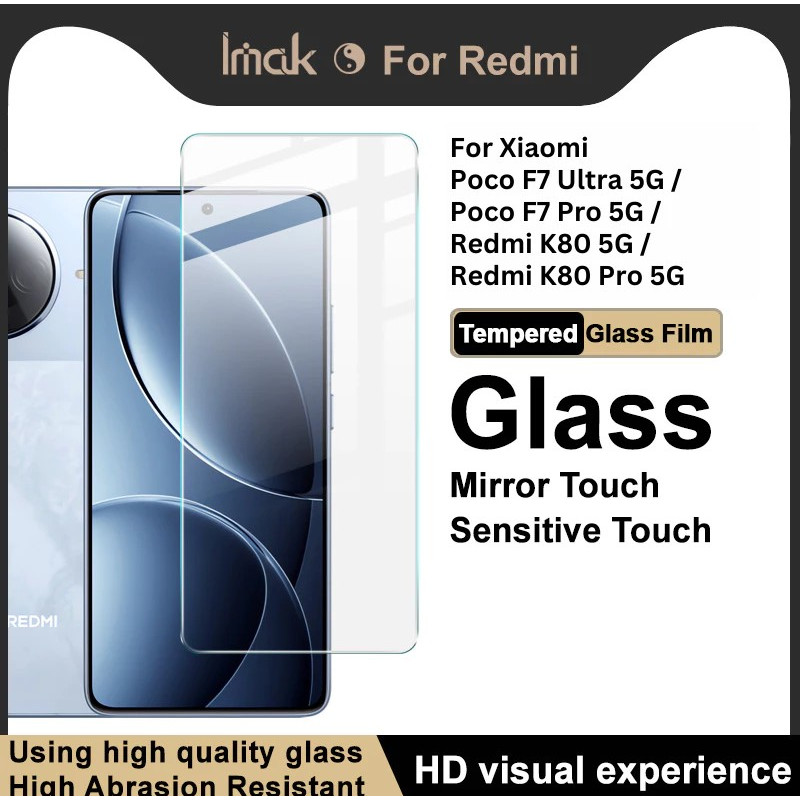 Tempered Glass Xiaomi Poco F7 Ultra / Poco F7 Pro / Redmi K80 / Redmi K80 Pro (5G) IMAK H Screen Pro