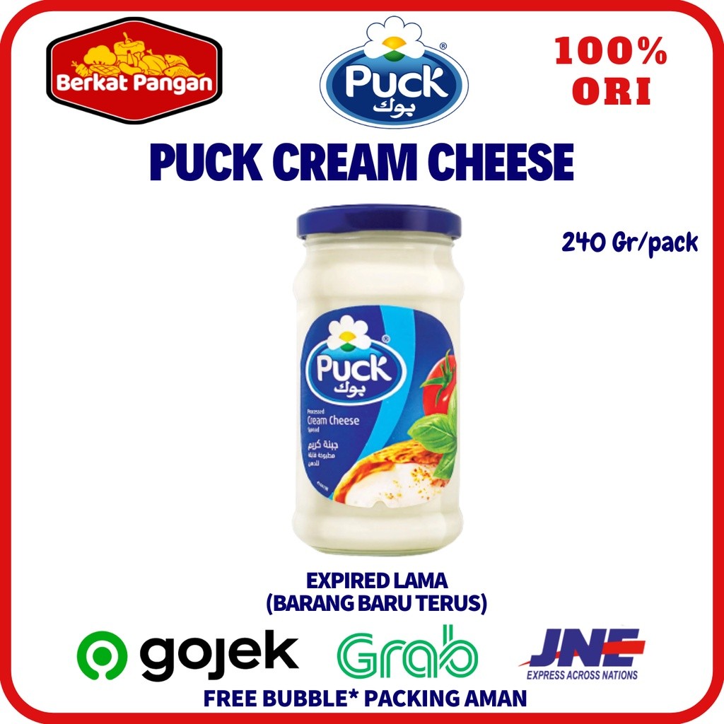 

PROMO!Puck Cream Cheese Spread Selai Keju 240grREADY