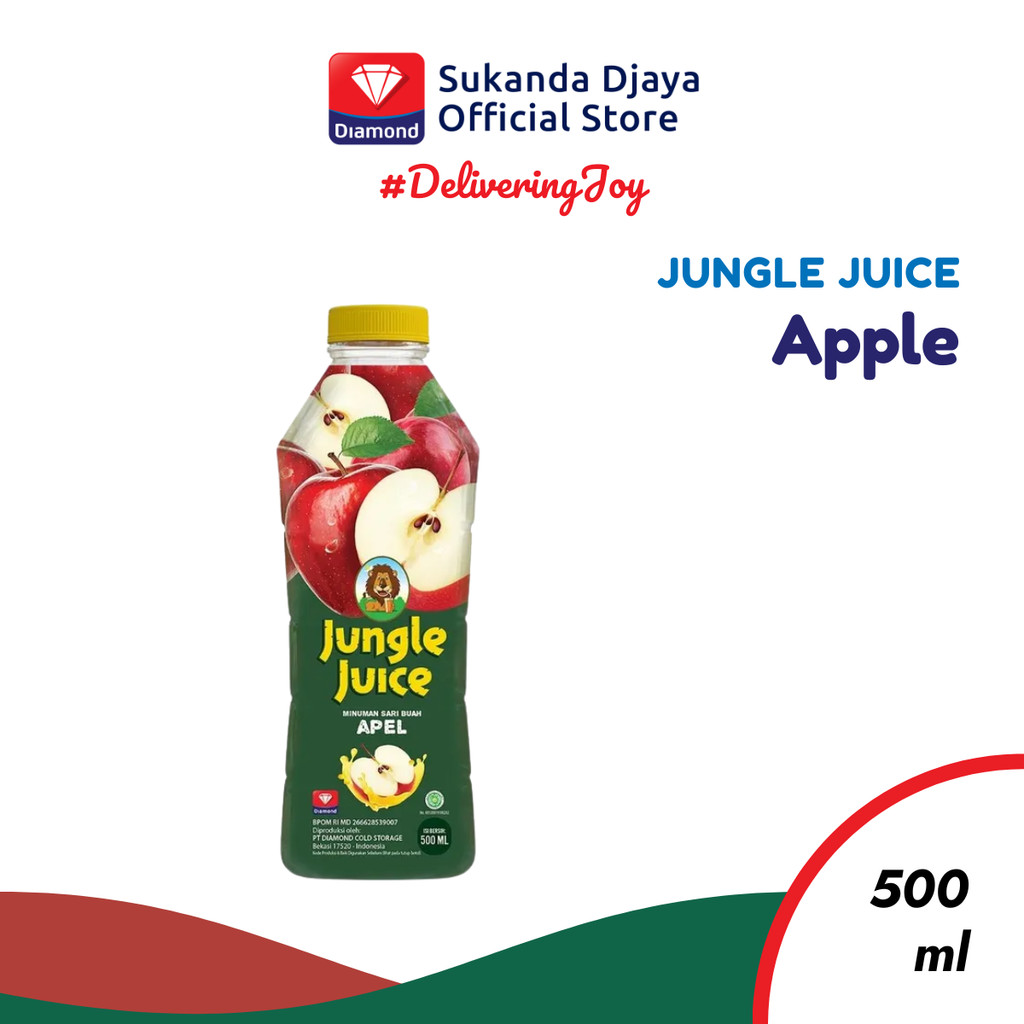 

Jungle Juice Minuman Jus Buah Apple 500 Ml
