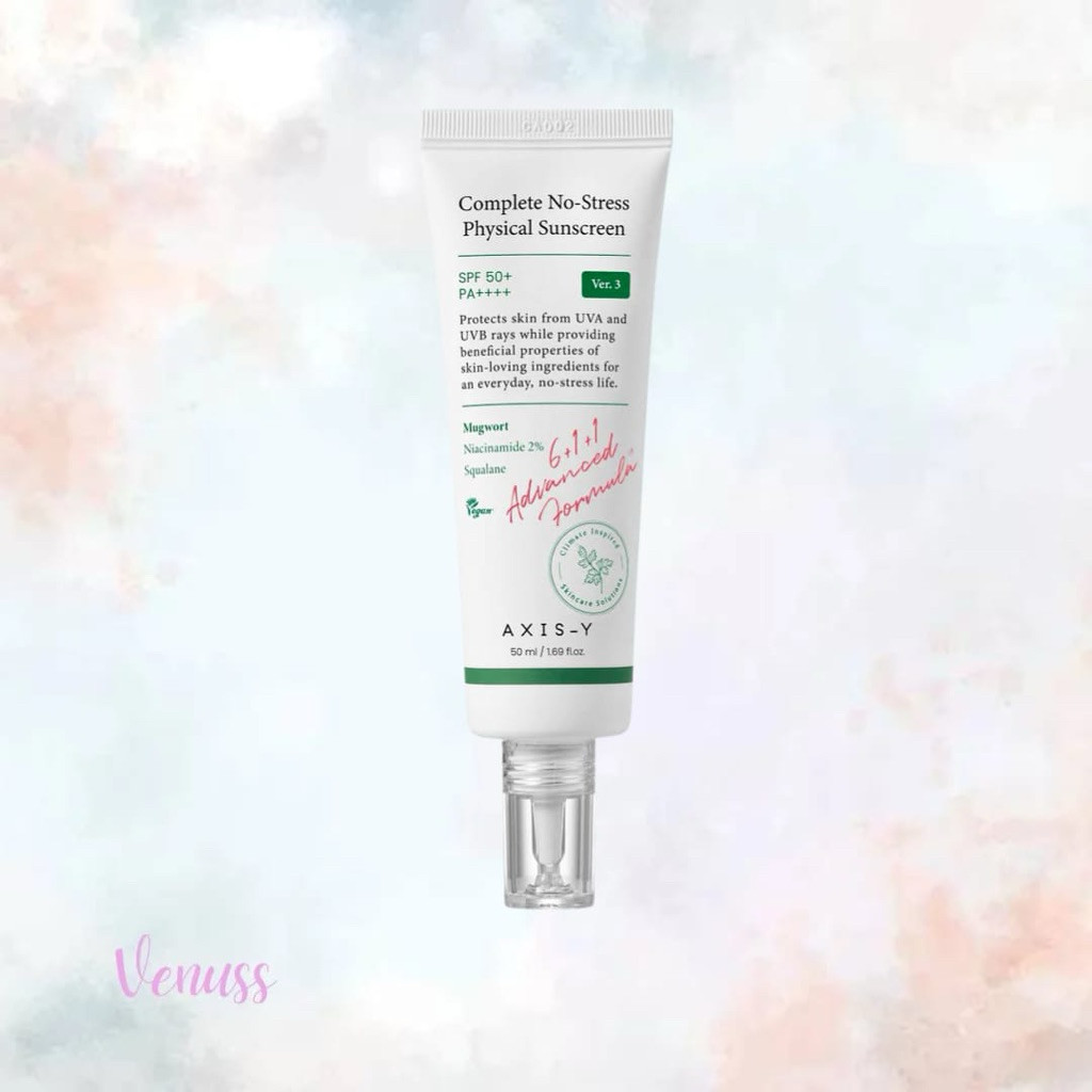 AXIS-Y | axis y Complete No-Stress Physical Sunscreen 50ml