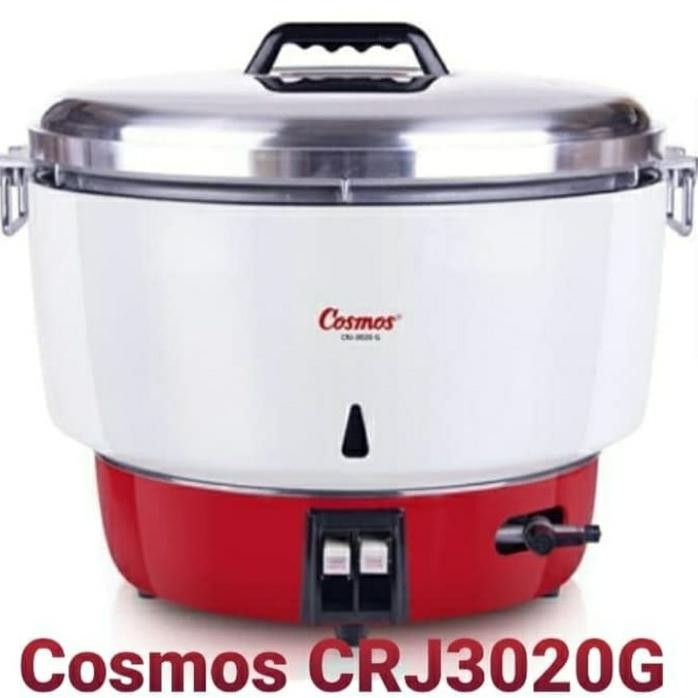 COSMOS CRJ-3020 G Rice Cooker Gas LPG 20 Liter Penanak Nasi Jumbo CRJ 3020 G
