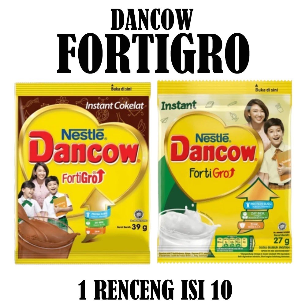 

DANCOW FORTIGRO RENCENG ISI 10