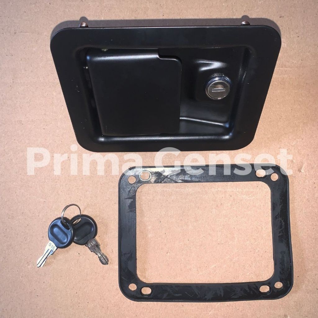 Door Lock / Doorlock Hitam Besi Besar Genset