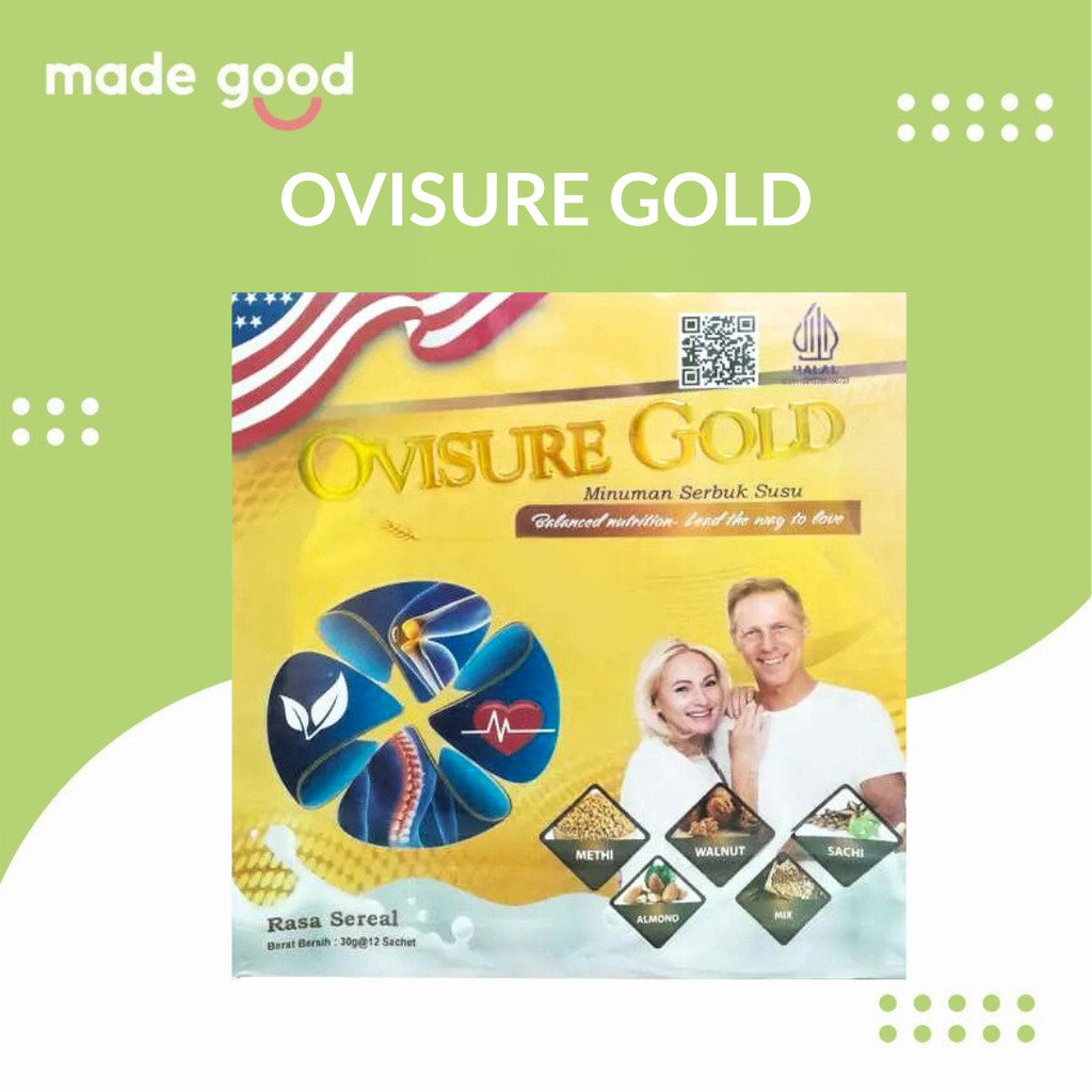 

Ovisure Gold Milk Susu Vitamin Dan Tulang 12 Sachet