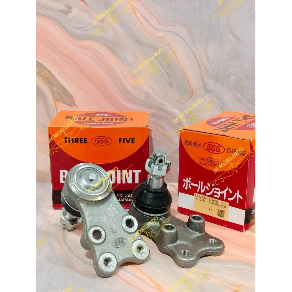 Ball Joint Low Bawah 555 ORI Isuzu Panther 2.3/2.5 "8-94365-164/5"
