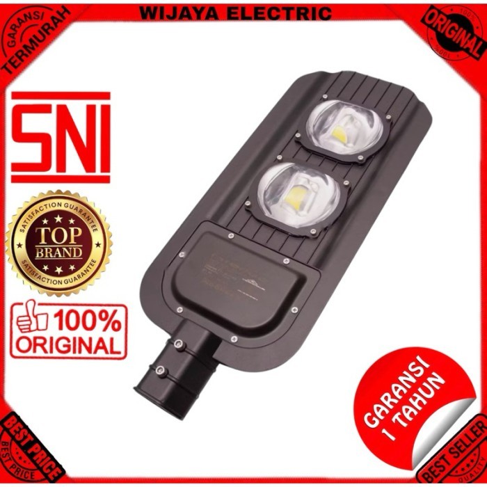 Interluc lampu pju led cob 100 watt lampu jalan led pju