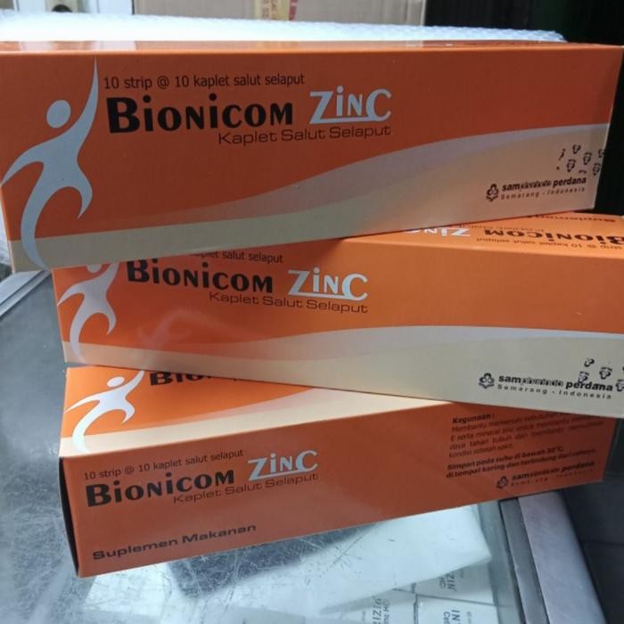 Bionicom Zinc box isi 100 tablet