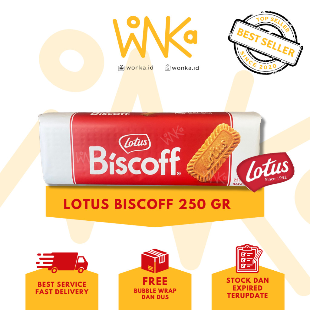 

NEW Lotus Biscoff 250gr - Biskuit Speculoos Caramel Cookies Cinnamon PREMIUM