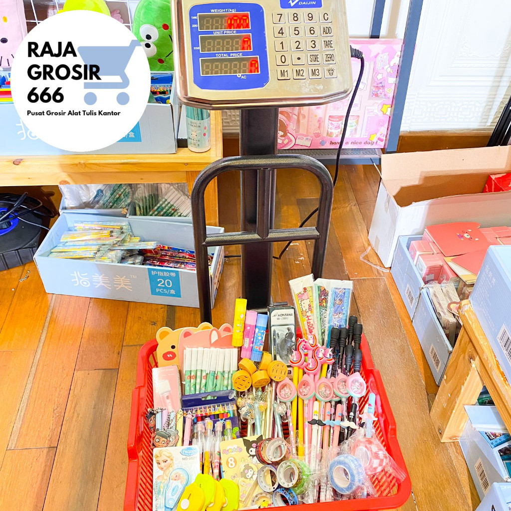 

PRODUK TERLARIS !! Rajagrosir PAKET ALAT TULIS 1000 GRAM atau 1 KG Stationery